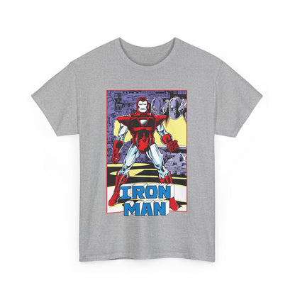 Iron Man T-Shirt - Tony Stark, Stark Industries - Silver Centurion Armor - Marvel Comics