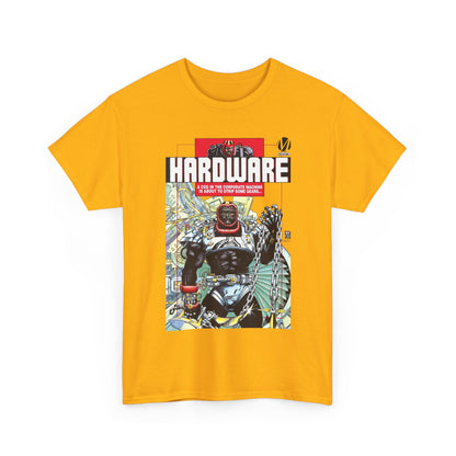 Hardware T-Shirt - Denys Cowan Art - Curtis Metcalf Vs Edwin Alva - Milestone Media - DC Comics