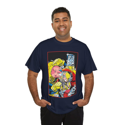 Strong Guy & Colossus T-Shirt - Dale Keown Art - Uncanny X-Men Annual Poster - Marvel Comics
