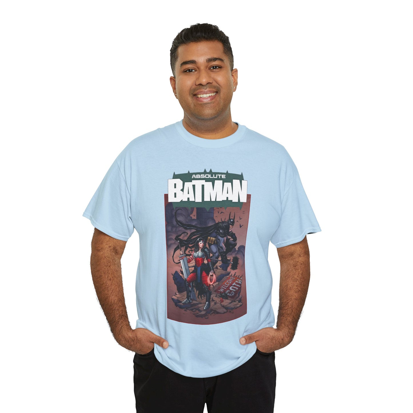 Absolute Batman & Absolute Wonder Woman T-Shirt - Frank Cho Art - DC Comics