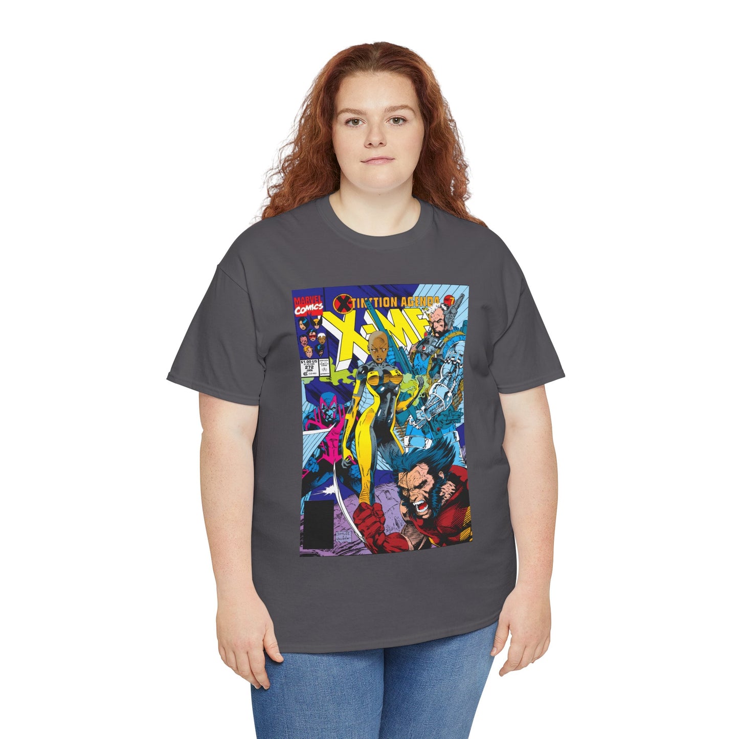 Uncanny X-Men #272 T-Shirt - Jim Lee Art - Marvel Comics
