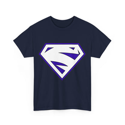 Electric Superman Logo T-Shirt - Clark Kent - Man of Steel - DC Comics - 1990s Storyline
