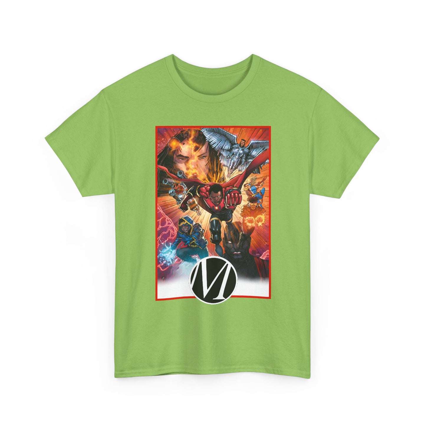 Milestone Comics T-Shirt - Static, Icon, Rocket, Hardware, Iron Butterfly - Dakota - DC Comics