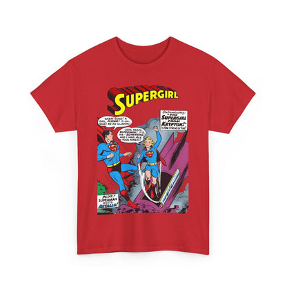 Supergirl T-Shirt - Action Comics #252 - 1st Appearance of Supergirl Cover Art - Kara from Kandor - DC Comics