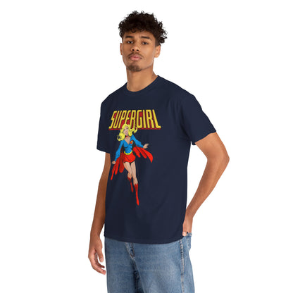 Supergirl T-Shirt - John Byrne Art - Kara, Maid of Might - 2026 Movie with Milly Alcock - DC Comics