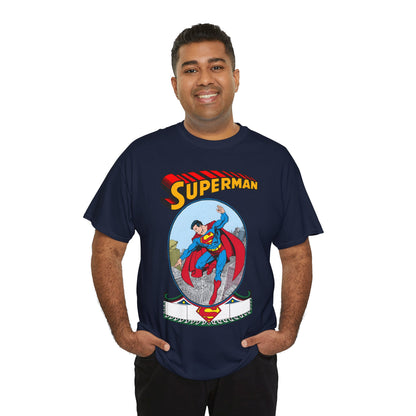Superman T-Shirt - George Perez Art - #1 Homage Cover - Metropolis, Man of Steel, Daily Planet, Clark Kent - DC Comics