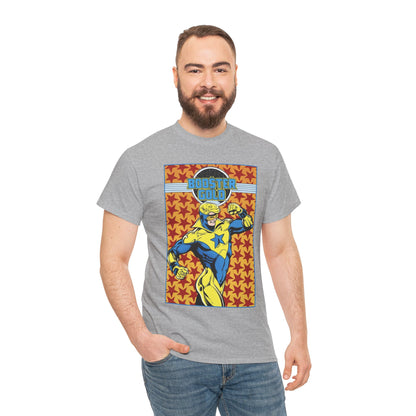 Booster Gold T-Shirt - Dan Jurgens Art - JLI Member - DC Comics