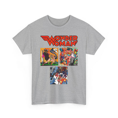 Wonder Woman T-Shirt - Ross Andru & Dick Giordano Art - Judgment in Infinity Story - Zatanna, Supergirl, Huntress, Power Girl, Raven, Wonder Girl, Starfire - DC Comics