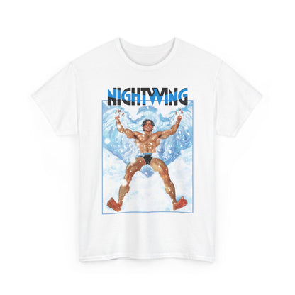 Nightwing T-Shirt - Nick Robles Art - Dick Grayson in the Snow - #111 Cover Art - DC Comics