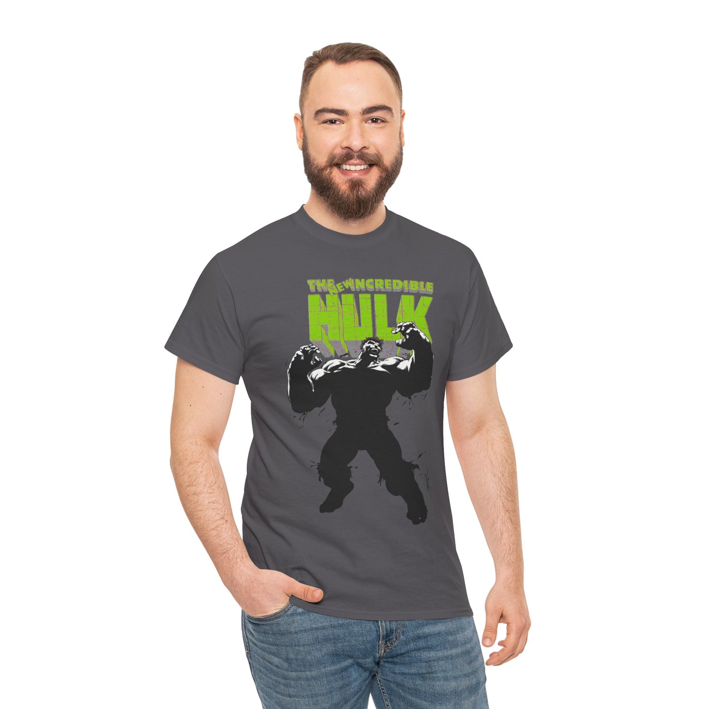 Incredible Hulk T-Shirt - Dale Keown Art - Bruce Banner, Gamma Radiation - Peter David 1990s Run - Marvel Comics