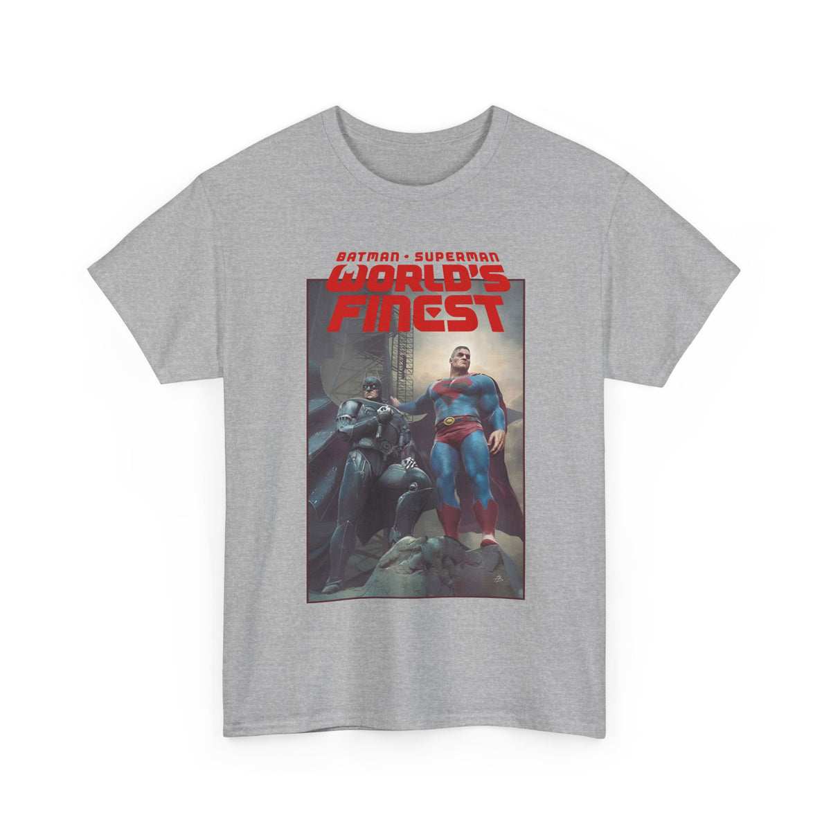 Batman Superman World's Finest T-Shirt - Björn Barends Art - #20 Variant Cover Art - DC Comics