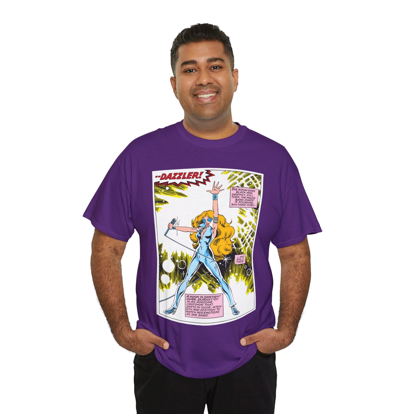 Dazzler T-Shirt - John Byrne Art - Uncanny X-Men #130, Dazzler's First Appearance - Alison Blaire - Marvel Comics