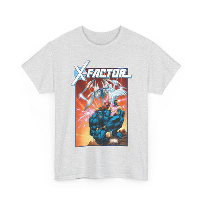 X-Factor T-Shirt - Whilce Portacio Art - Cyclops, Jean Grey, Iceman, Arcangel, Beast - X-Men Founding Members - Marvel Comics