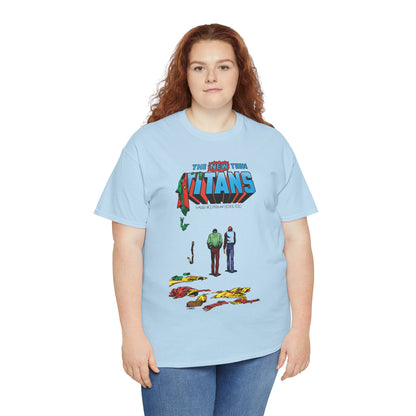 New Teen Titans T-Shirt - George Perez Art - Robin, Kid Flash Quitting - #39 Cover - DC Comics