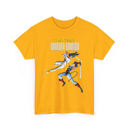 Diana Prince Wonder Woman  T-Shirt - From Diana's 1970s White Suit No-Powers Years - Bronze Age DC Comics