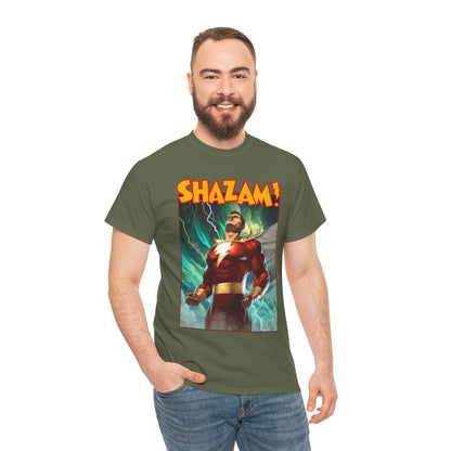 Shazam (Captain Marvel) T-Shirt - Ariel Olivetti Art - DC Comics