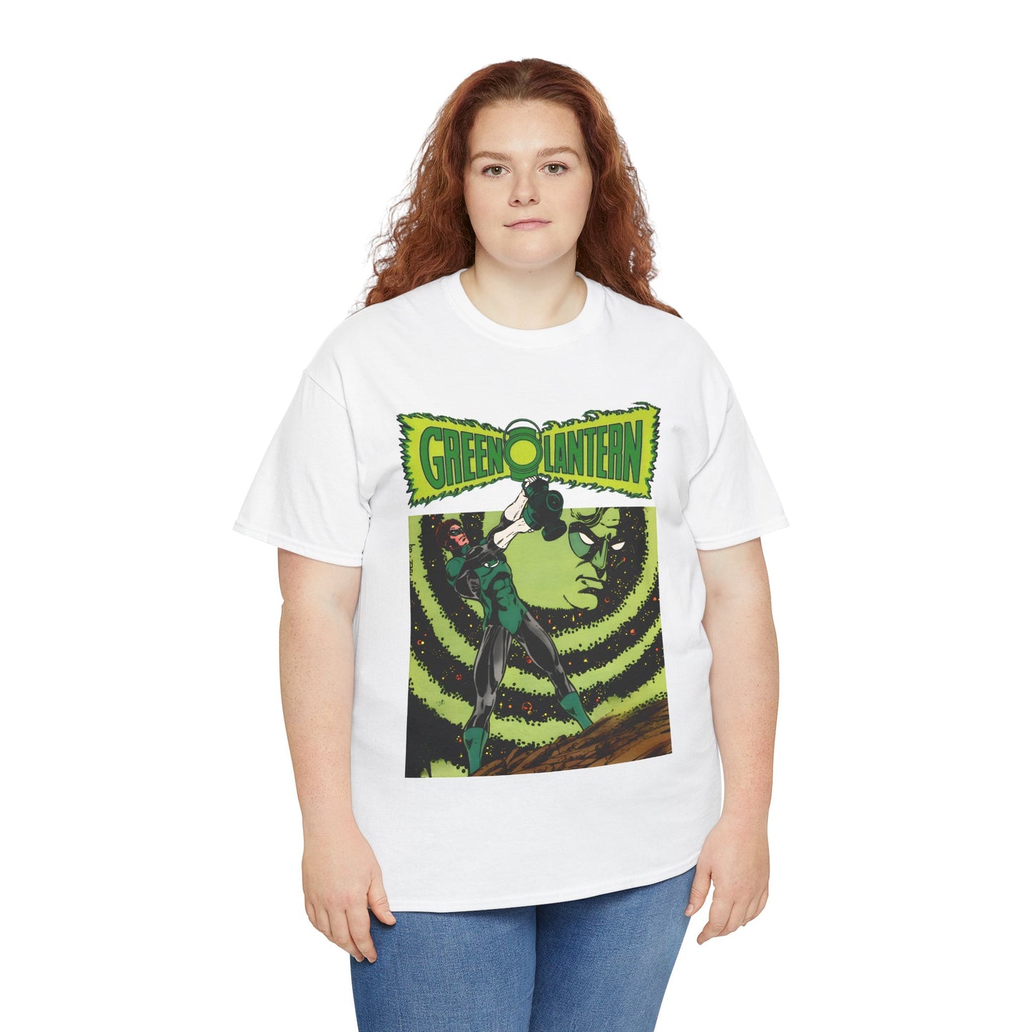 Green Lantern T-Shirt - George Perez Art - Hal Jordan - Sector 2814 - Justice League & Green Lantern Corps Member - DC Comics