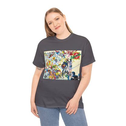 Who's Who in the DC Universe T-Shirt - George Perez Art - Lightning Lad, Lois Lane, Looker - DC Comics