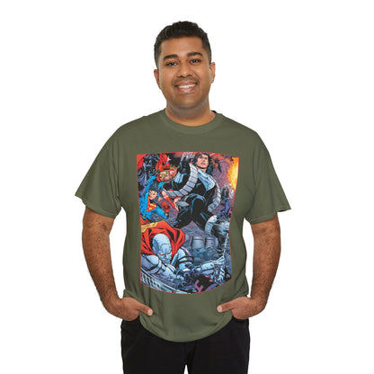Return of Superman T-Shirt - Brad Walker Variant Art - Superboy, Supergirl, Steel - DC Comics