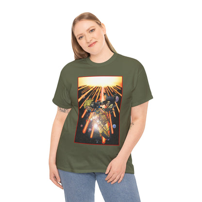Supergirl & Lobo T-Shirt - George Perez Art - Brave and the Bold #4 Cover Art - 2026 Movie with Milly Alcock and Jason Momoa - DC Comics