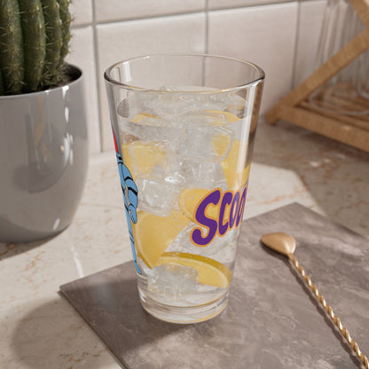 Spooky Space Kook Pint Glass, 16oz - Popular & Mysterious Scooby Doo Villain - Hanna-Barbera Cartoon Character - Scooby Doo, Where Are You? - Space Alien
