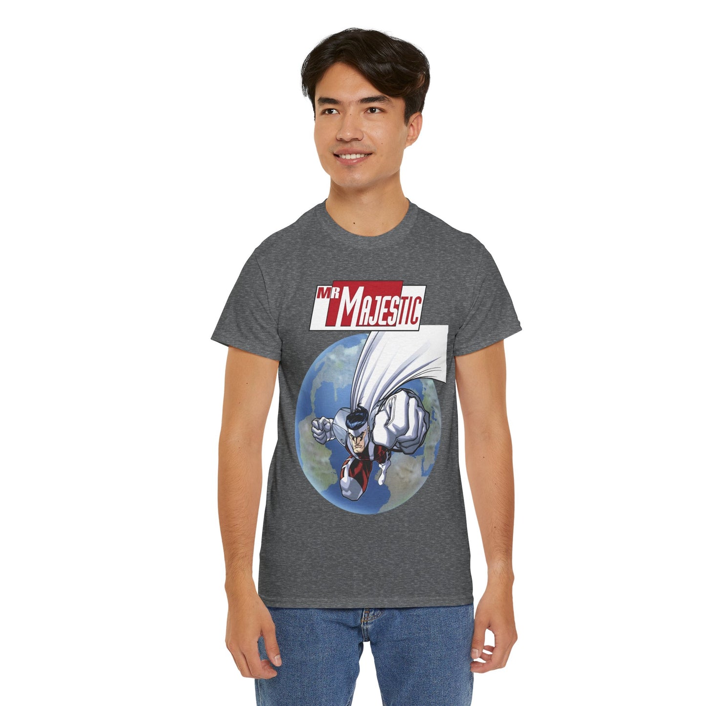 Mr. Majestic T-Shirt - Ed McGuiness Variant Cover Art - DC/Wildstorm Comics