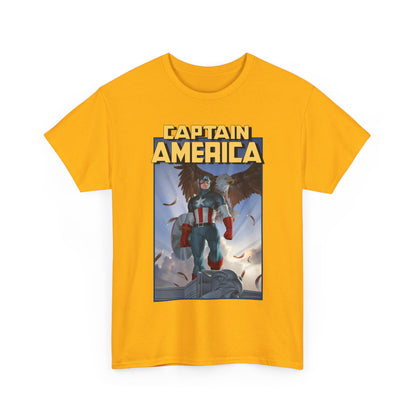 Captain America T-Shirt - Junggeun Yoon Art - Avengers Member - Marvel Comics