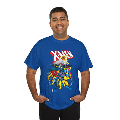 Uncanny X-Men T-Shirt - John Romita Jr Art - Cyclops, Storm, Bishop, Jean Grey, Wolverine - Marvel Comics