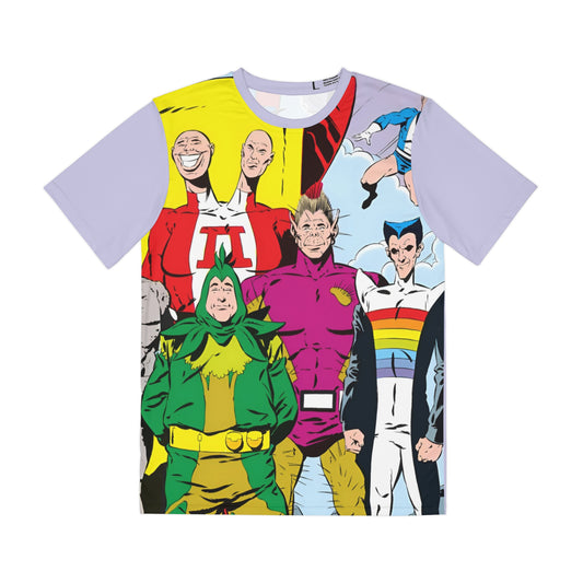 Legion of Substitute Heroes All Over Print Tee (Polyester) - Keith Giffen Art - DC Comics