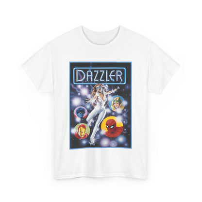 Dazzler T-Shirt - Bob Larkin Art - X-Men Connection - Alison Blaire - Mutant Pop Star - Marvel Comics