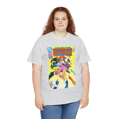 Adventures of the Outsiders #34 T-Shirt - Alan Davis Art - DC Comics