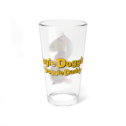 Augie Doggie & Doggie Daddy Pint Glass, 16oz - Hanna-Barbera TV Cartoon Classic