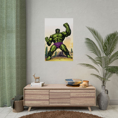 Incredible Hulk Rolled Poster - John Byrne Art - Marvel Comics - Multiple Sizes Up to 24"x36"