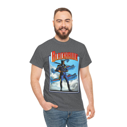 Blackhawk T-Shirt - Howard Chaykin Art - World War II Anti-Nazi Ace Pilots - DC Comics