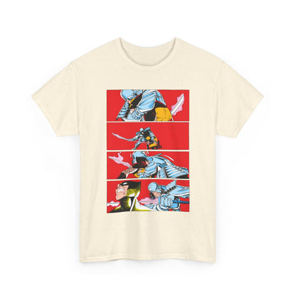 Wolverine Vs Silver Samurai Fight Page 2 T-Shirt - Uncanny X-Men #173 - Marvel Comics