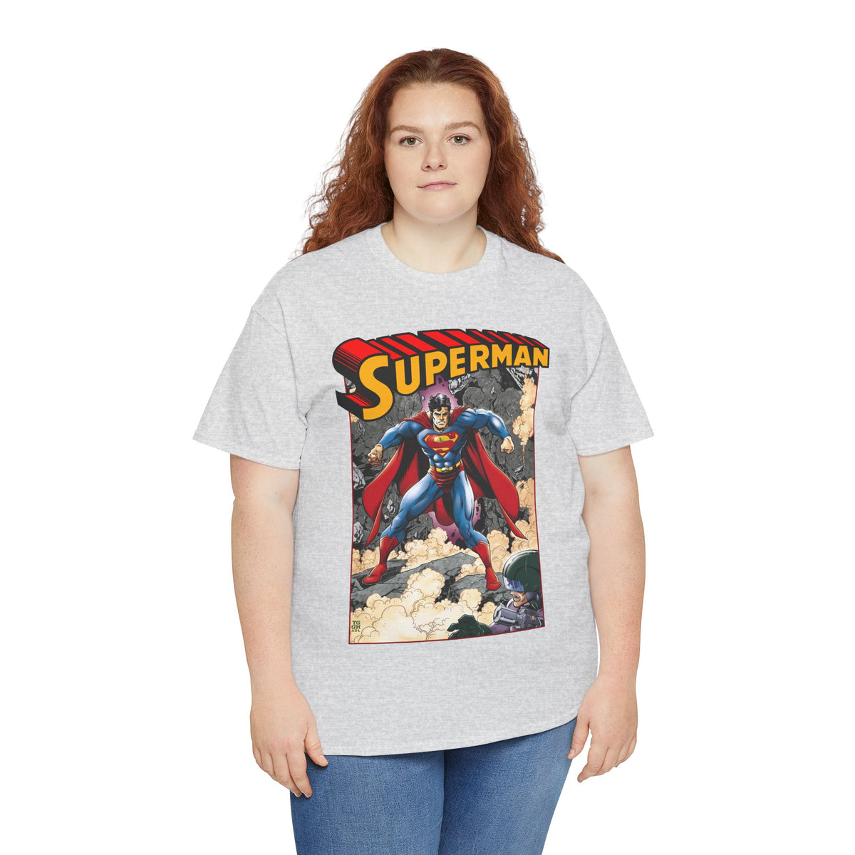 Superman T-Shirt - Tom Grummett Art - DC Comics