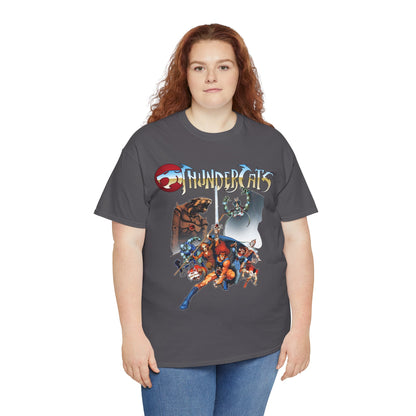 Thundercats T-Shirt - Lion-O, Panthro, Cheetara, Tygra, Snarf, WilyKit and WilyKat, Mumm-Ra