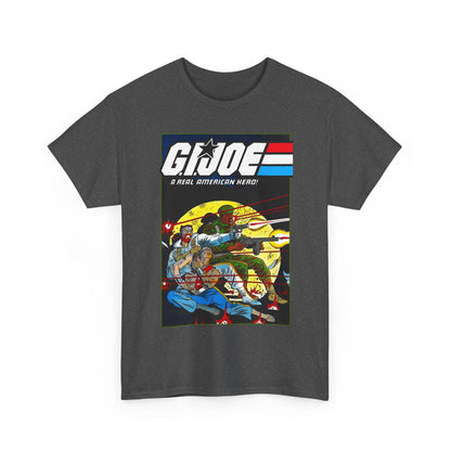 G.I. Joe T-Shirt - Mike Zeck Art - Stalker, Snow Job and Quick Kick - #61 Cover Art - Marvel Comics