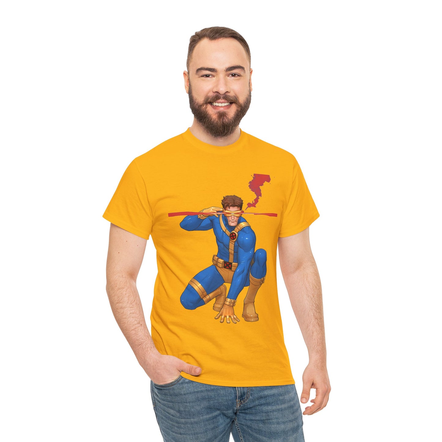 Cyclops T-Shirt - David Nakayama Art - X-Men Member - Marvel Comics
