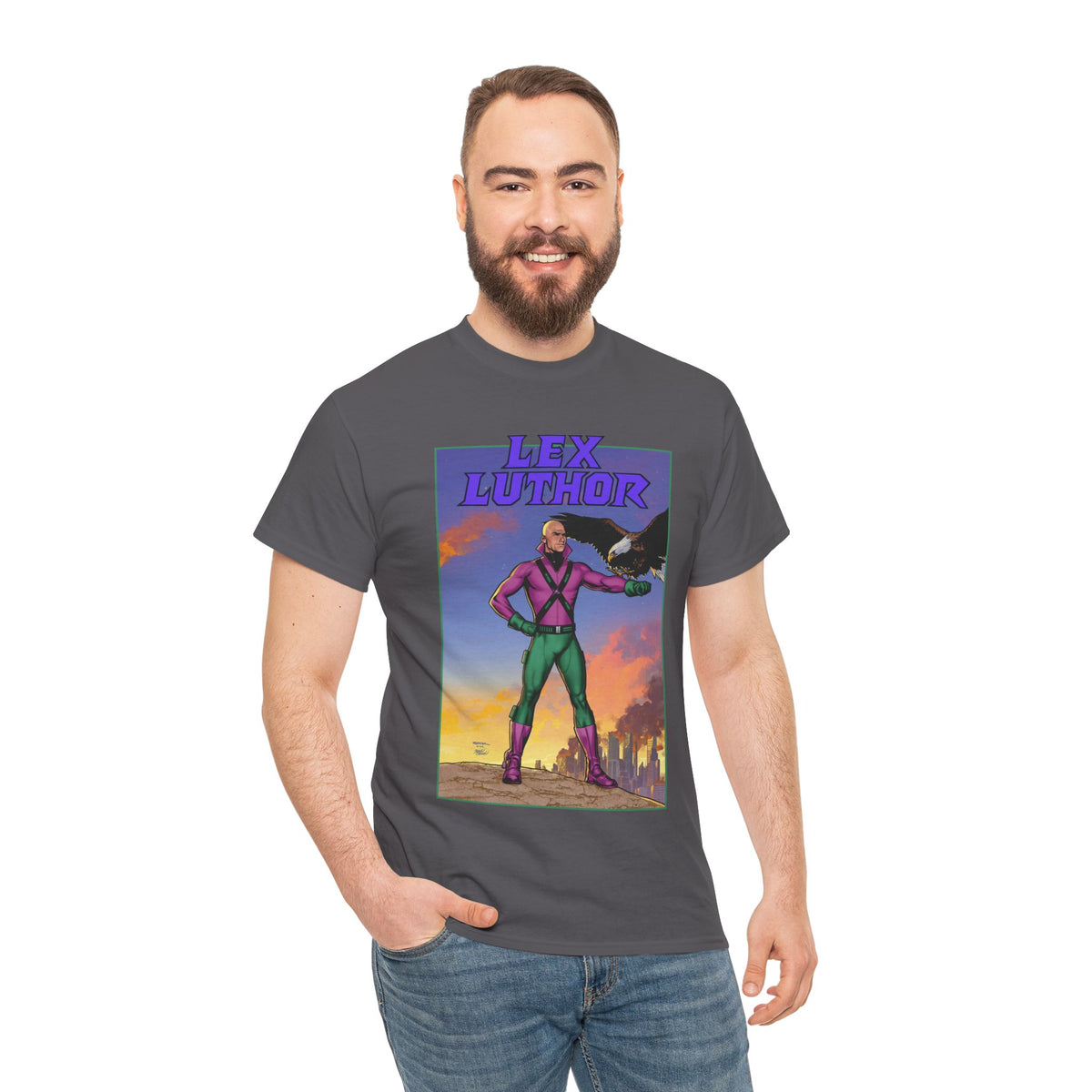 Lex Luthor T-Shirt - Ryan Sook Art - Superman Foe - DC Comics