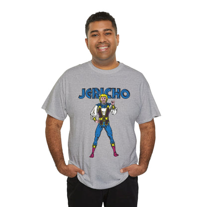 Jericho T-Shirt - George Perez Art - New Teen Titans Member - Son of Deathstroke, Brother of Ravager - DC Comics