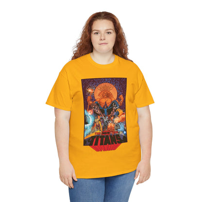 New Teen Titans T-Shirt - George Perez Art - Trigon's Titans - Raven - DC Comics