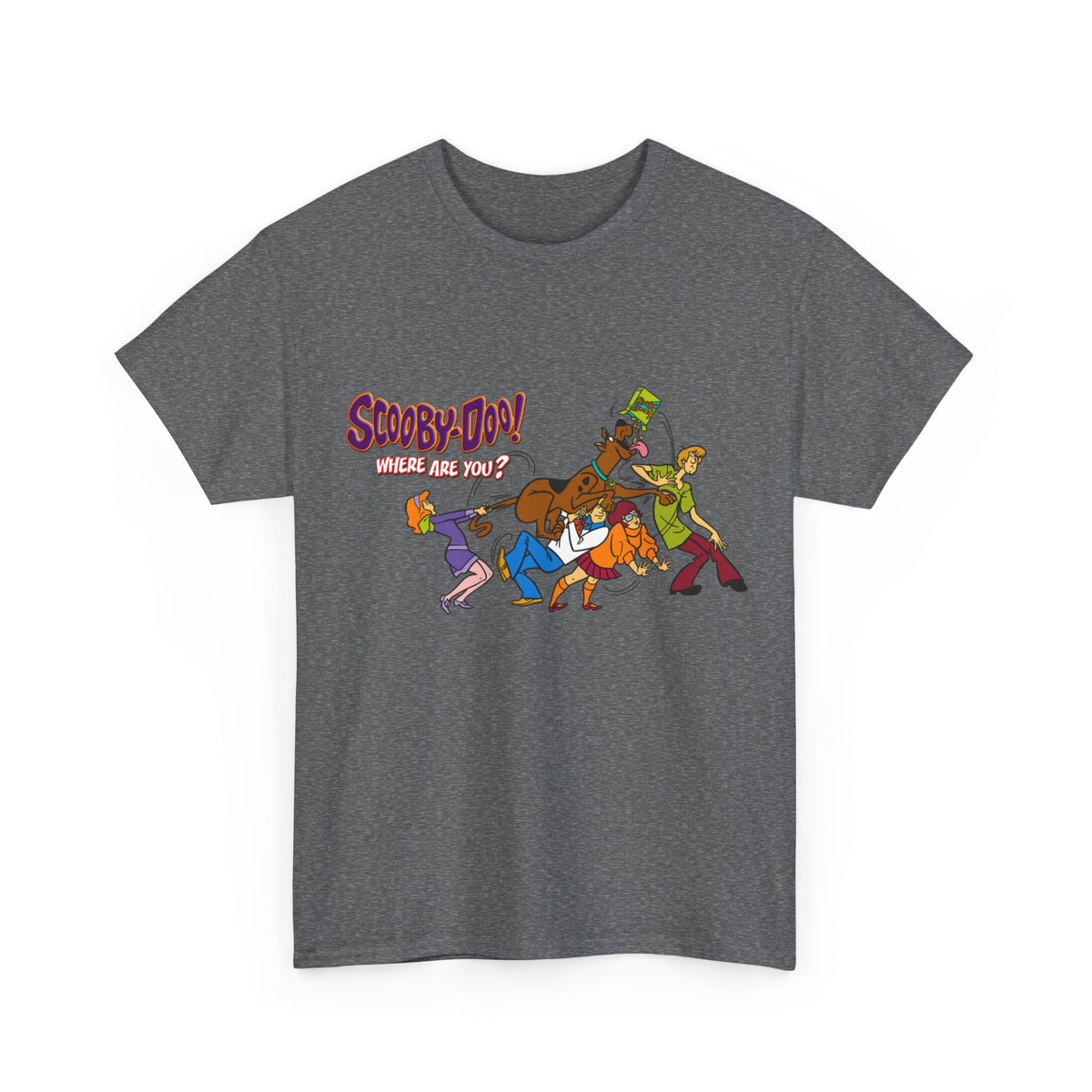 Scooby Doo, Where Are You? T-Shirt - Hanna-Barbera Art - Shaggy, Velma, Fred, Daphne - Mystery, Inc