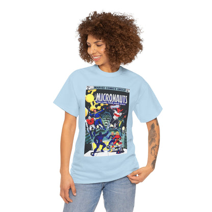 Micronauts T-Shirt - Annual #1 Cover Art - Marvel Comics - Arcturus Rann, Biotron, Marionette, Microtron, Bug, Acroyear