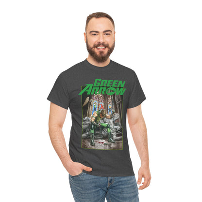 Green Arrow T-Shirt - Mauro Cascioli Art - DC Comics