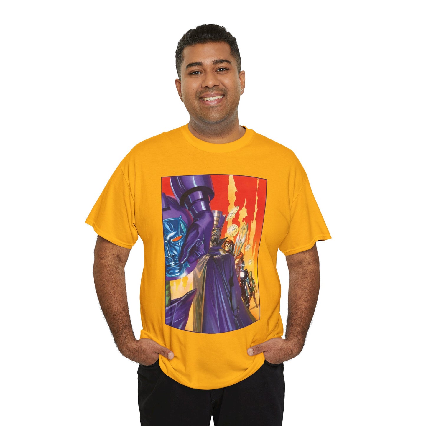 Kang the Conqueror T-Shirt - Nathaniel Richards, Rama-Tut, Immortus, Scarlet Centurion, Iron Lad - Avengers Villain - Marvel Comics