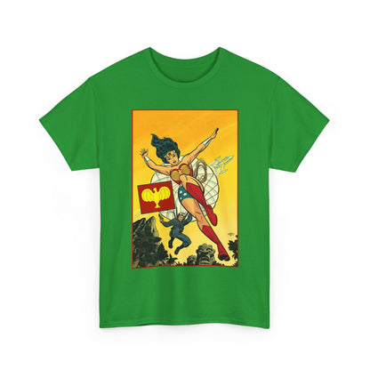 Wonder Woman T-Shirt - Michael Cho Art - Golden Age Art Theme - Steve Trevor - DC Comics