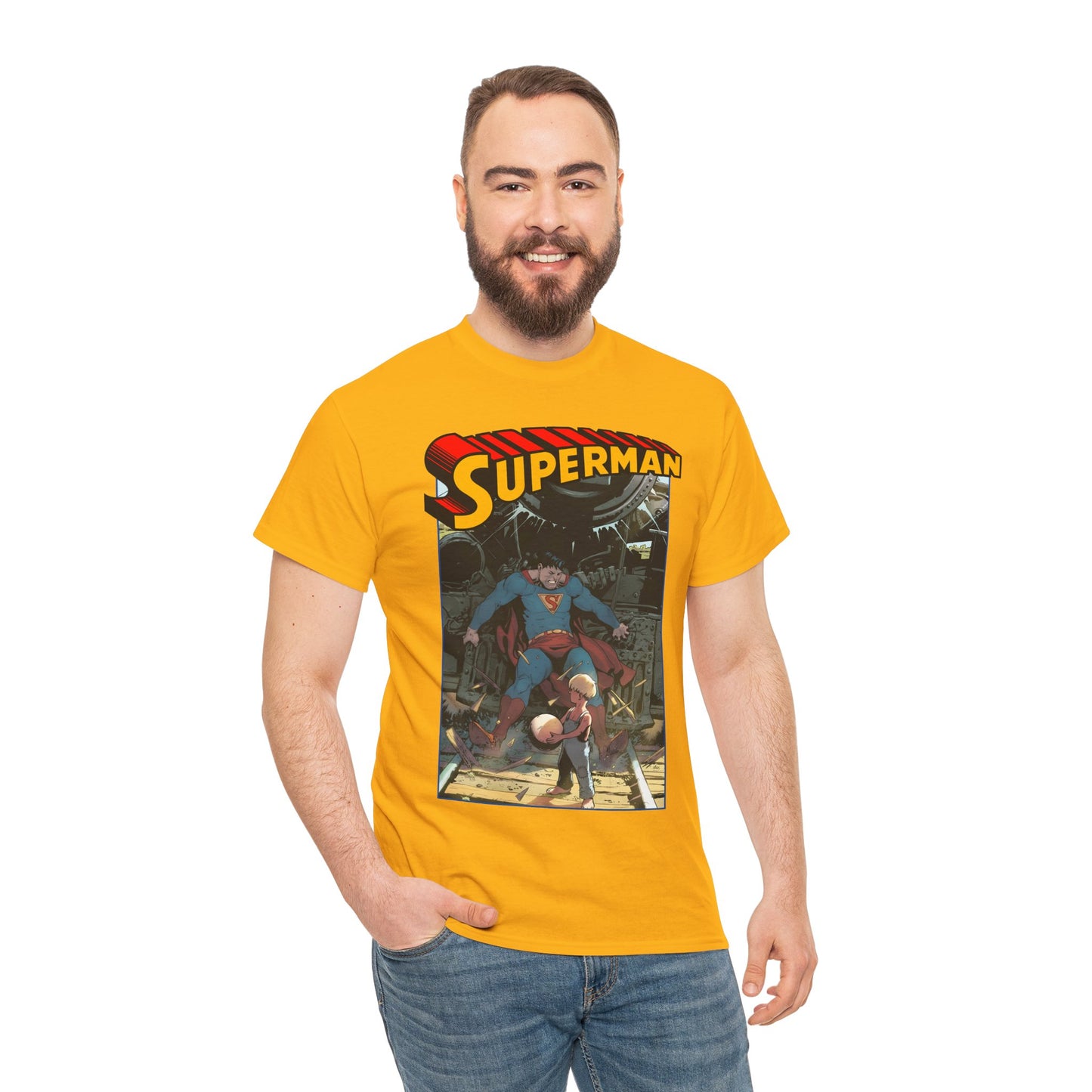 Superman T-Shirt - Patrick Gleason Art - Action Comics #1000 Story - Man of Steel - DC Comics