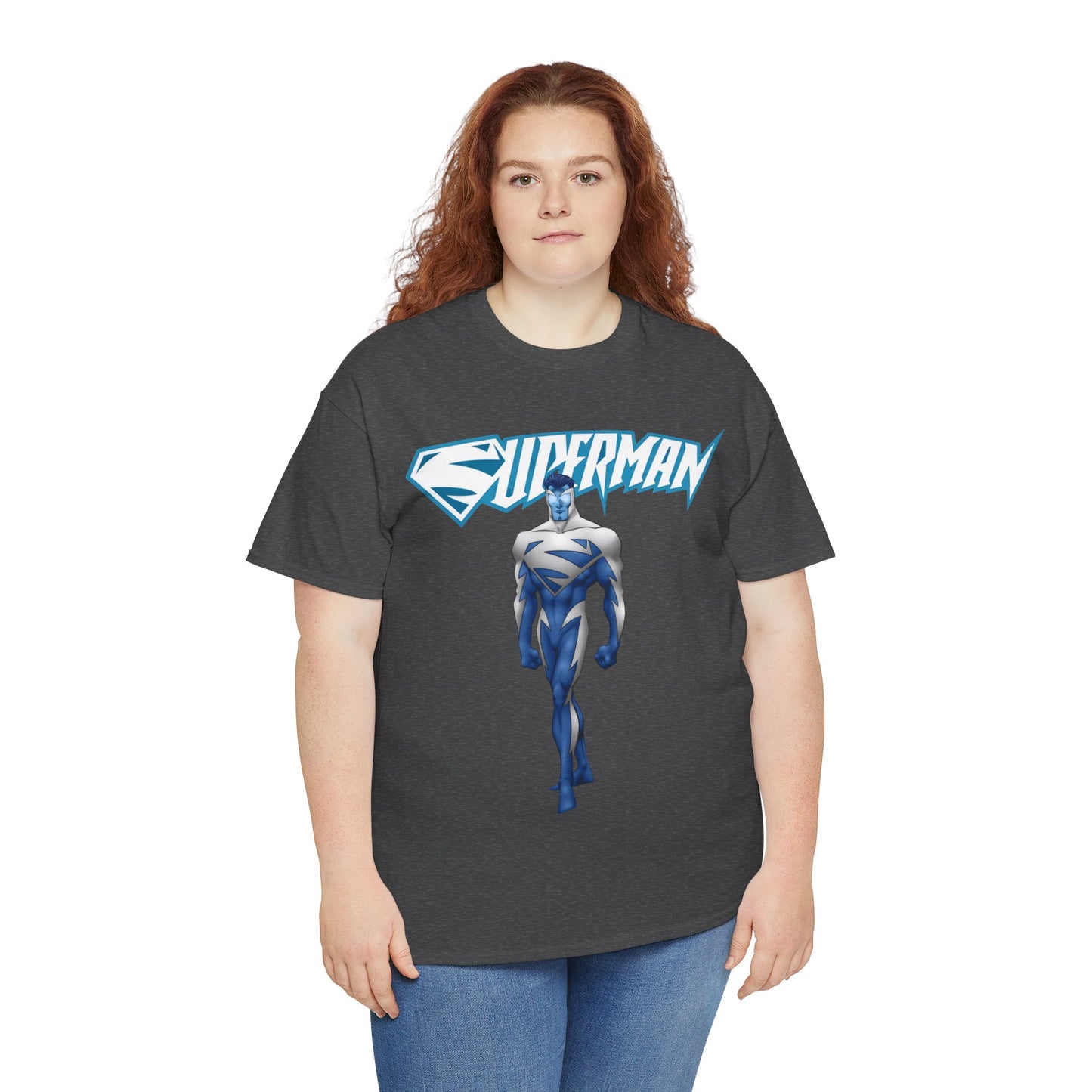 Superman T-Shirt - Clark Kent - Man of Steel - DC Comics - Electric Superman 1990s Storyline