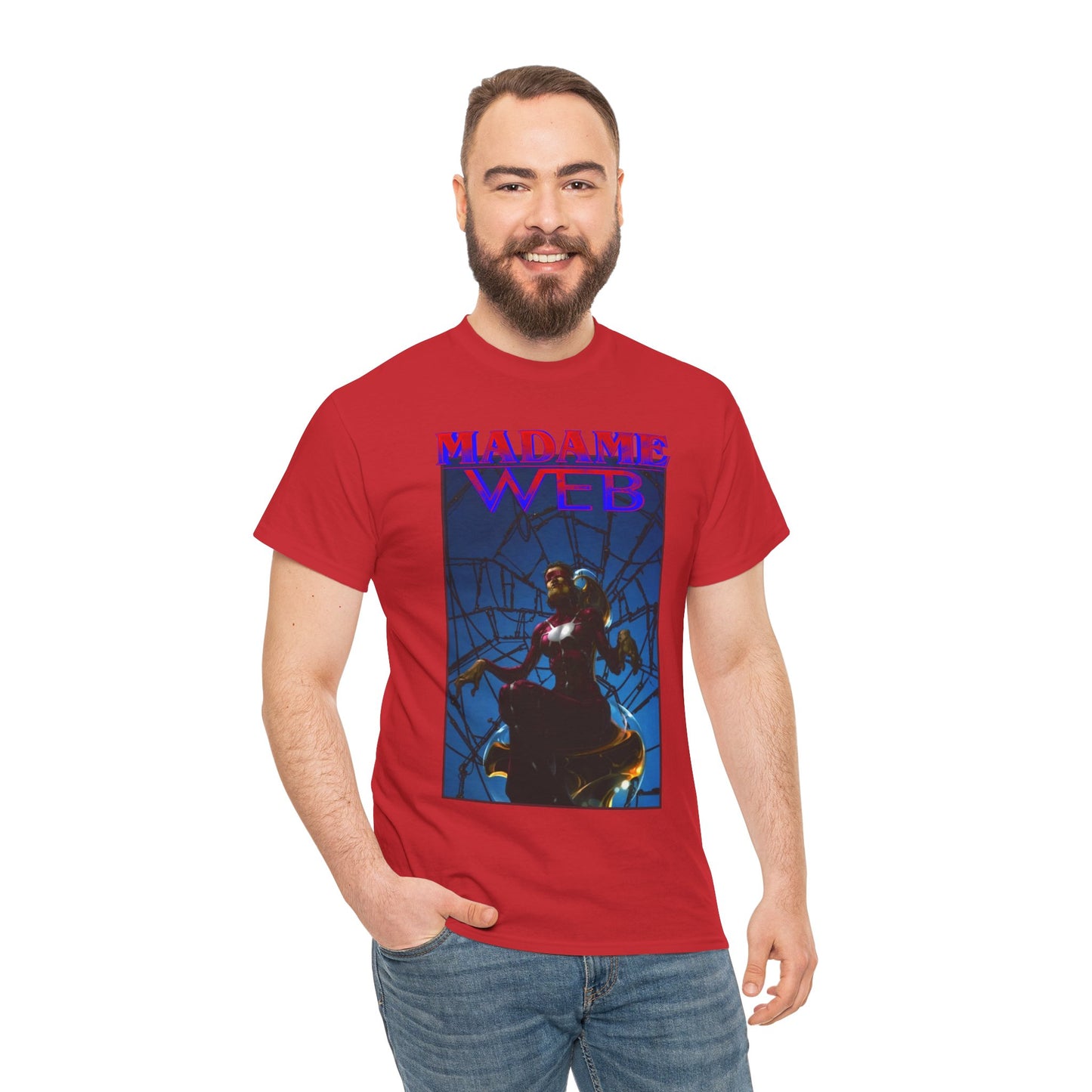 Madame Web T-Shirt - Clayton Crain Art - Spider-Man Character - Marvel Comics